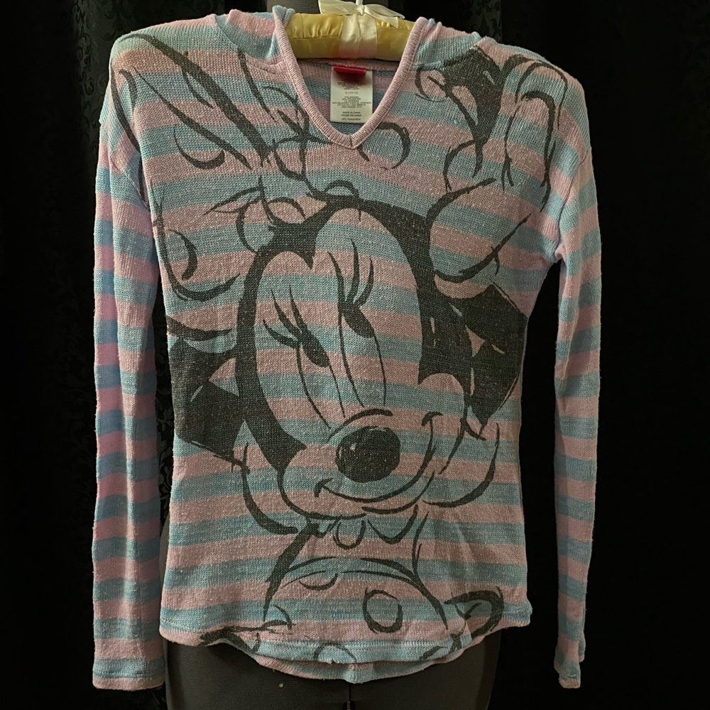 Girl’s Minnie Mouse stripped hoodie